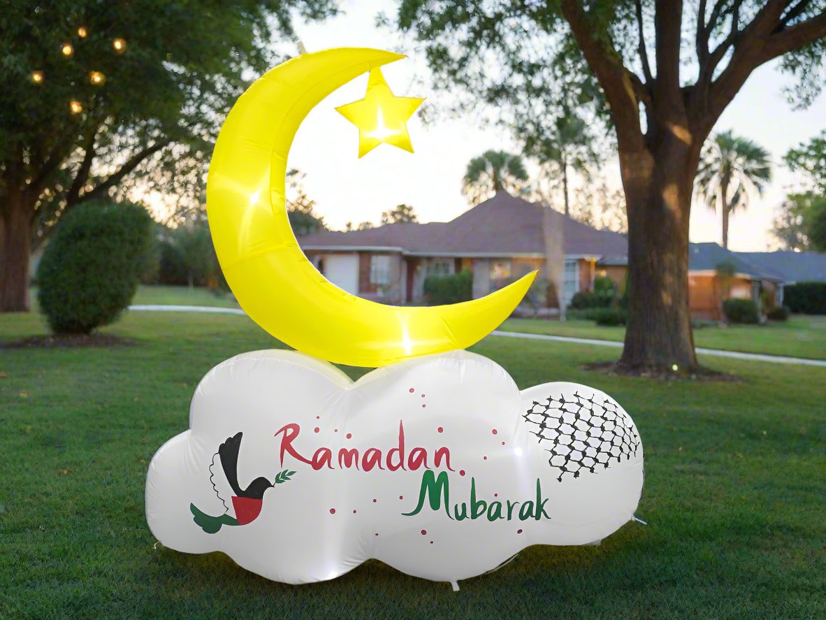 مجسم الهلال القابل للنفخ