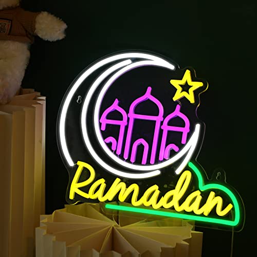 إضاءة نيون رمضان
