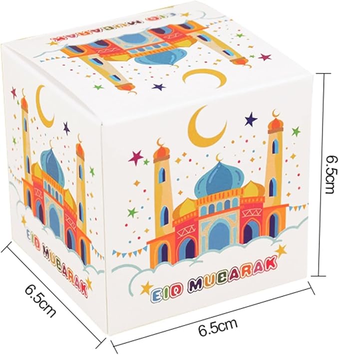 EID Cube Candy Box - Set of 8