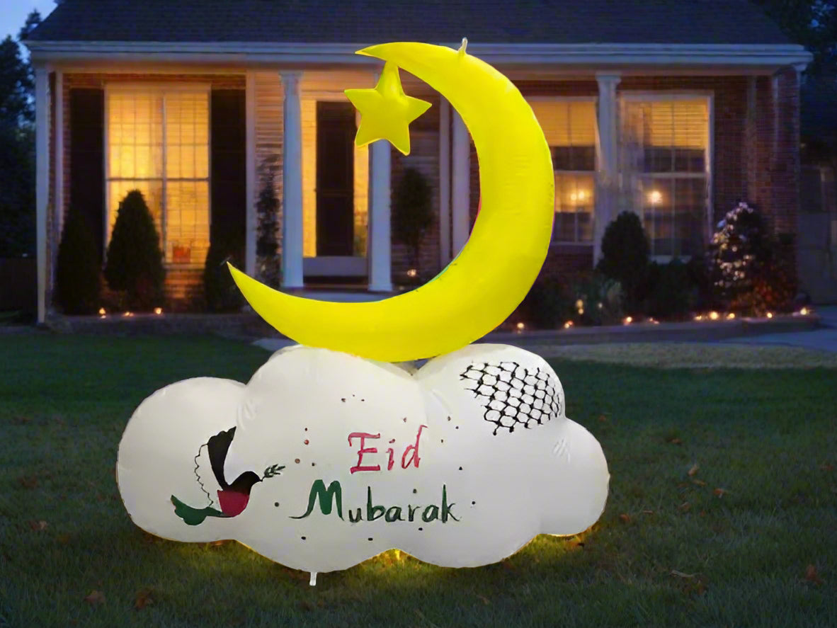 مجسم الهلال القابل للنفخ