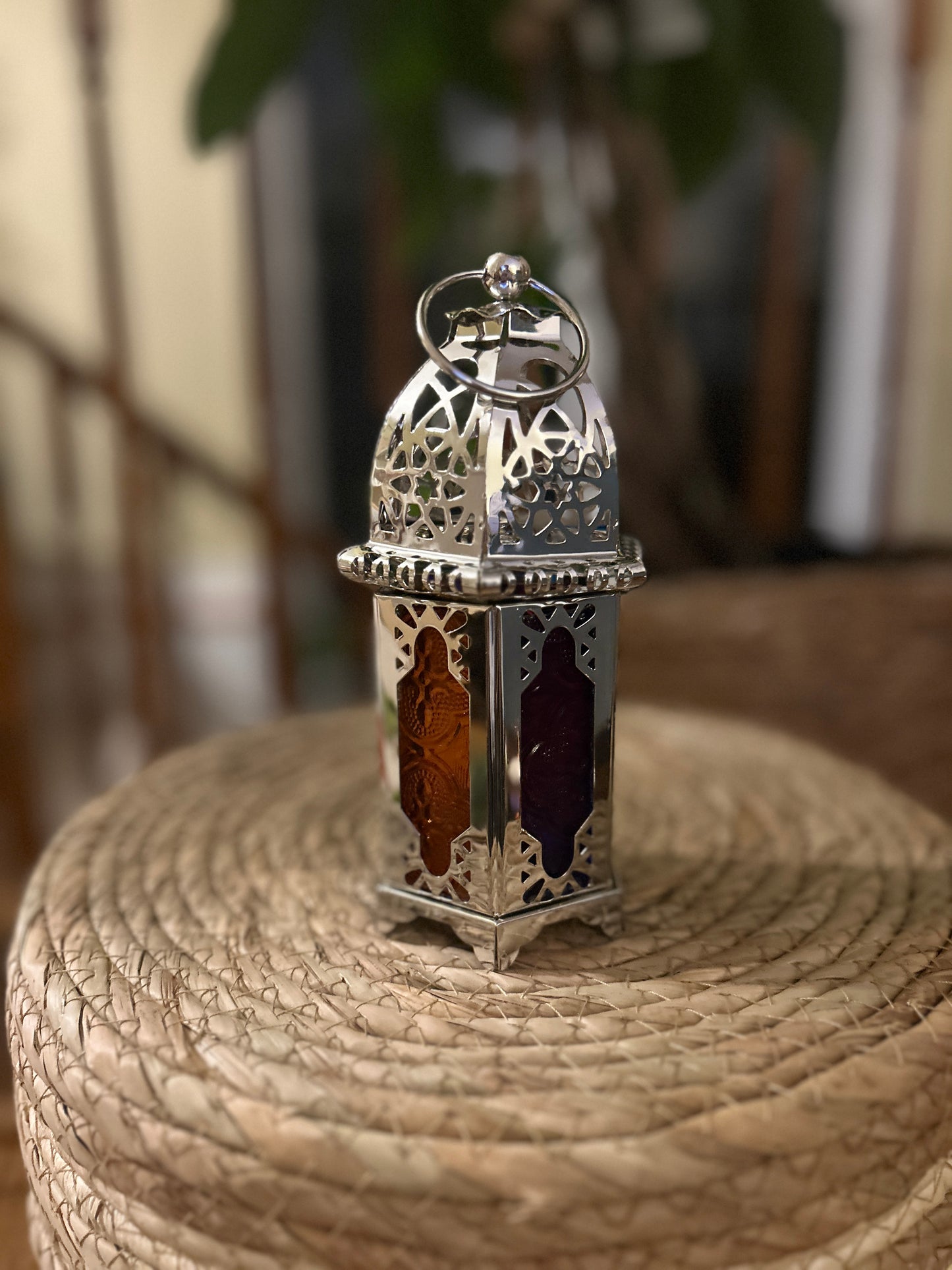 فانوس معدني رمضاني