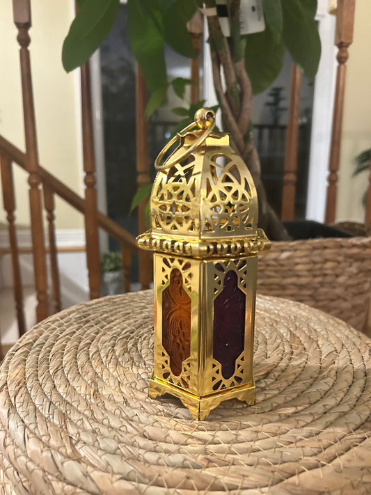 Ramadan Mosaic Metal Lantern