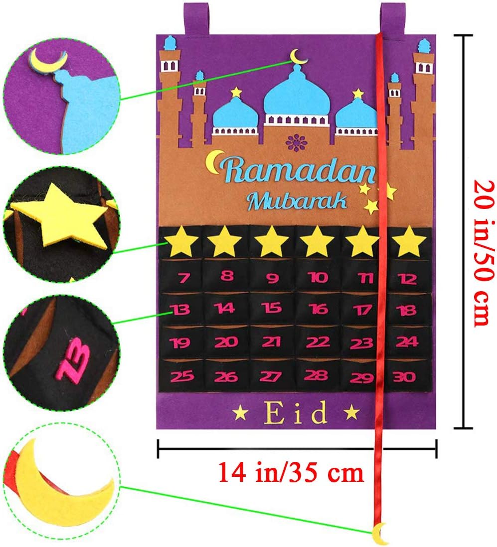 Kids Ramadan/EID Countdown Calendar