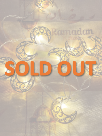 Crescent Ramadan Lights String