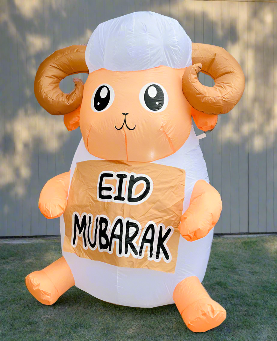 مجسم خاروف العيد القابل للنفخ