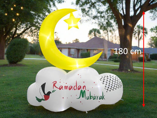 مجسم الهلال القابل للنفخ