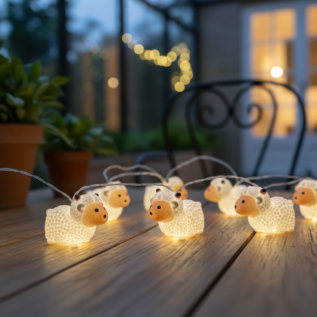 Sheep Lights String – The Little Muslim Shop