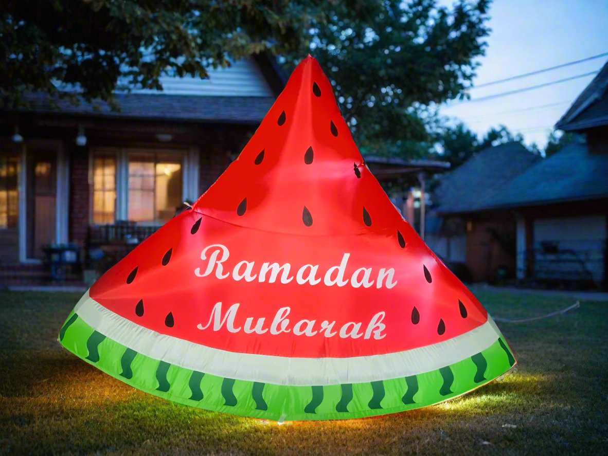 مجسم شريحة البطيخ