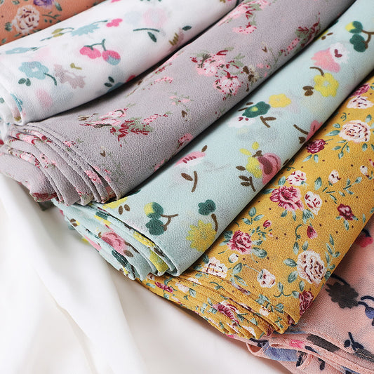 Chiffon Printed Hijab