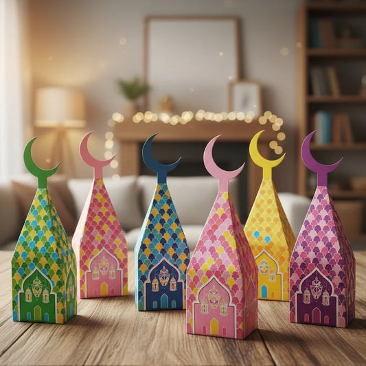 EID Mosque Candy Box - Set of 6