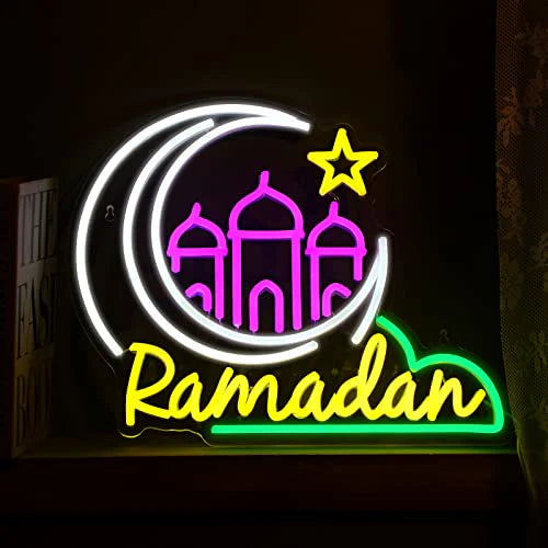 إضاءة نيون رمضان