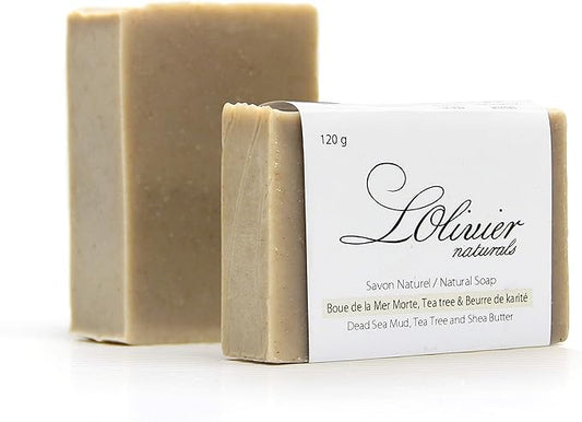 Dead Sea Mud & Shea butter Soap صابونة البحر الميت