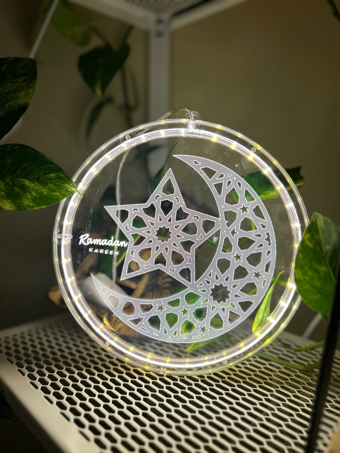 Ramadan Wall Ring LED Lights