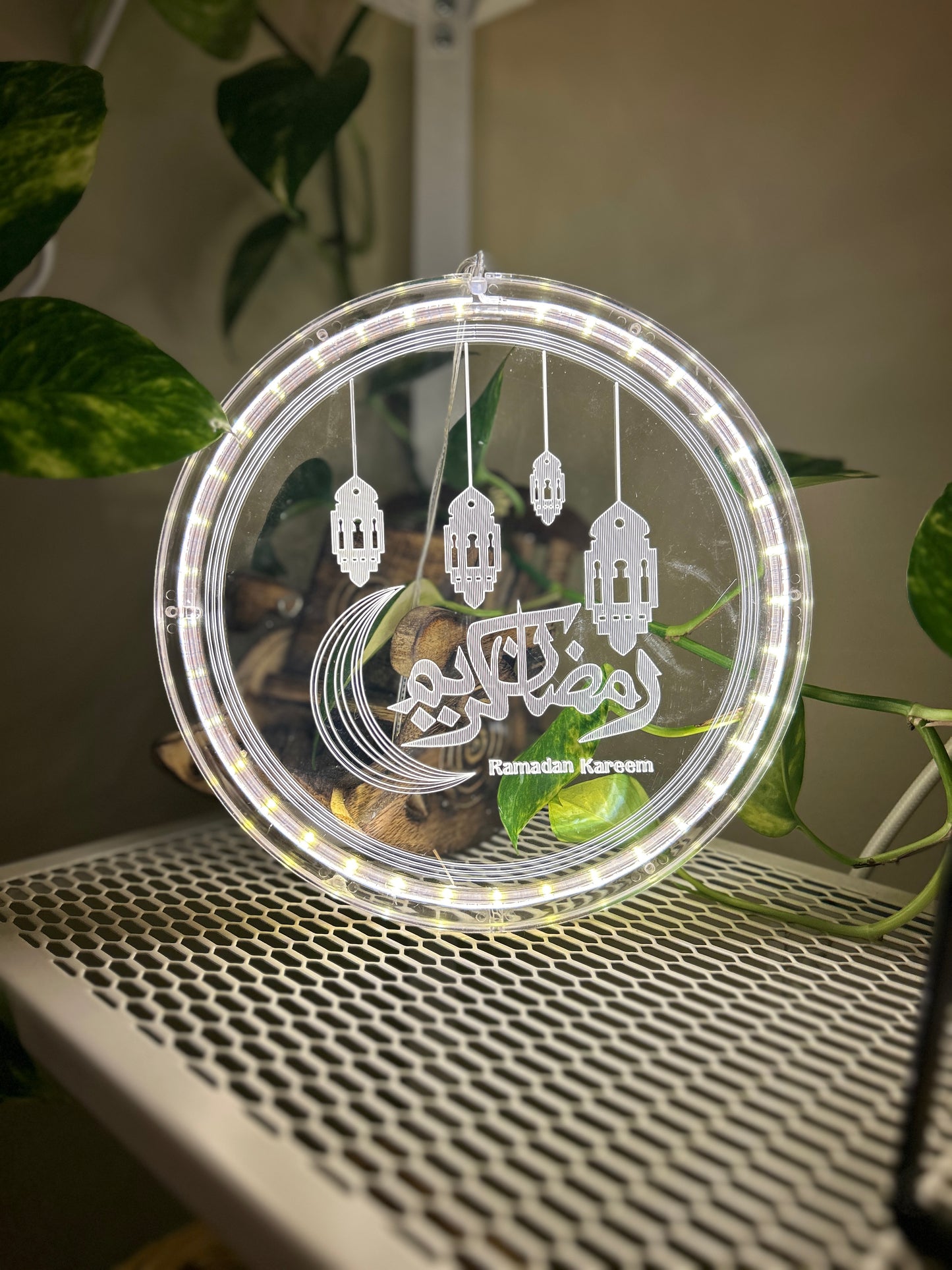 Ramadan Wall Ring LED Lights