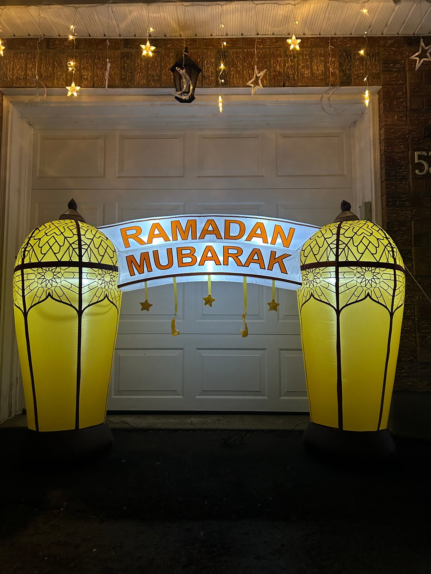 Double Lantern Ramadan Inflatable