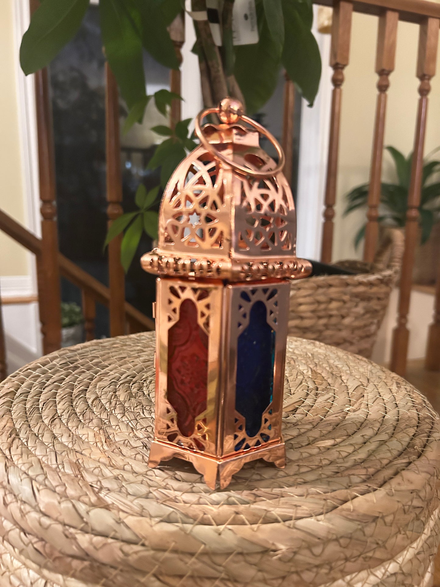 Ramadan Mosaic Mini Metal Lantern