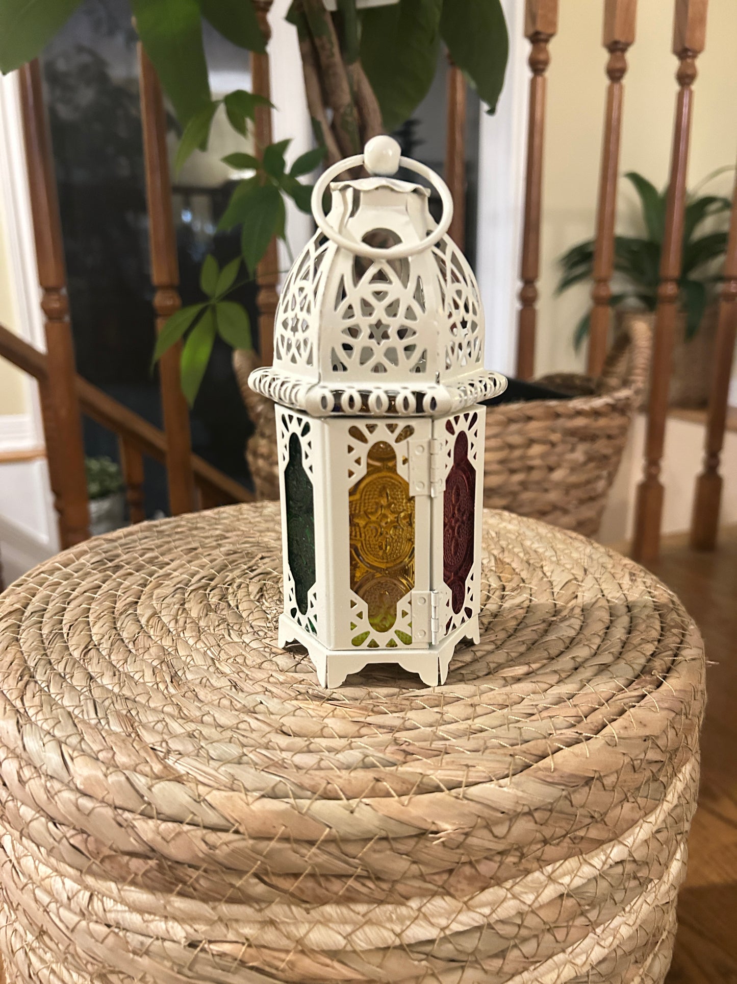 Ramadan Mosaic Metal Lantern
