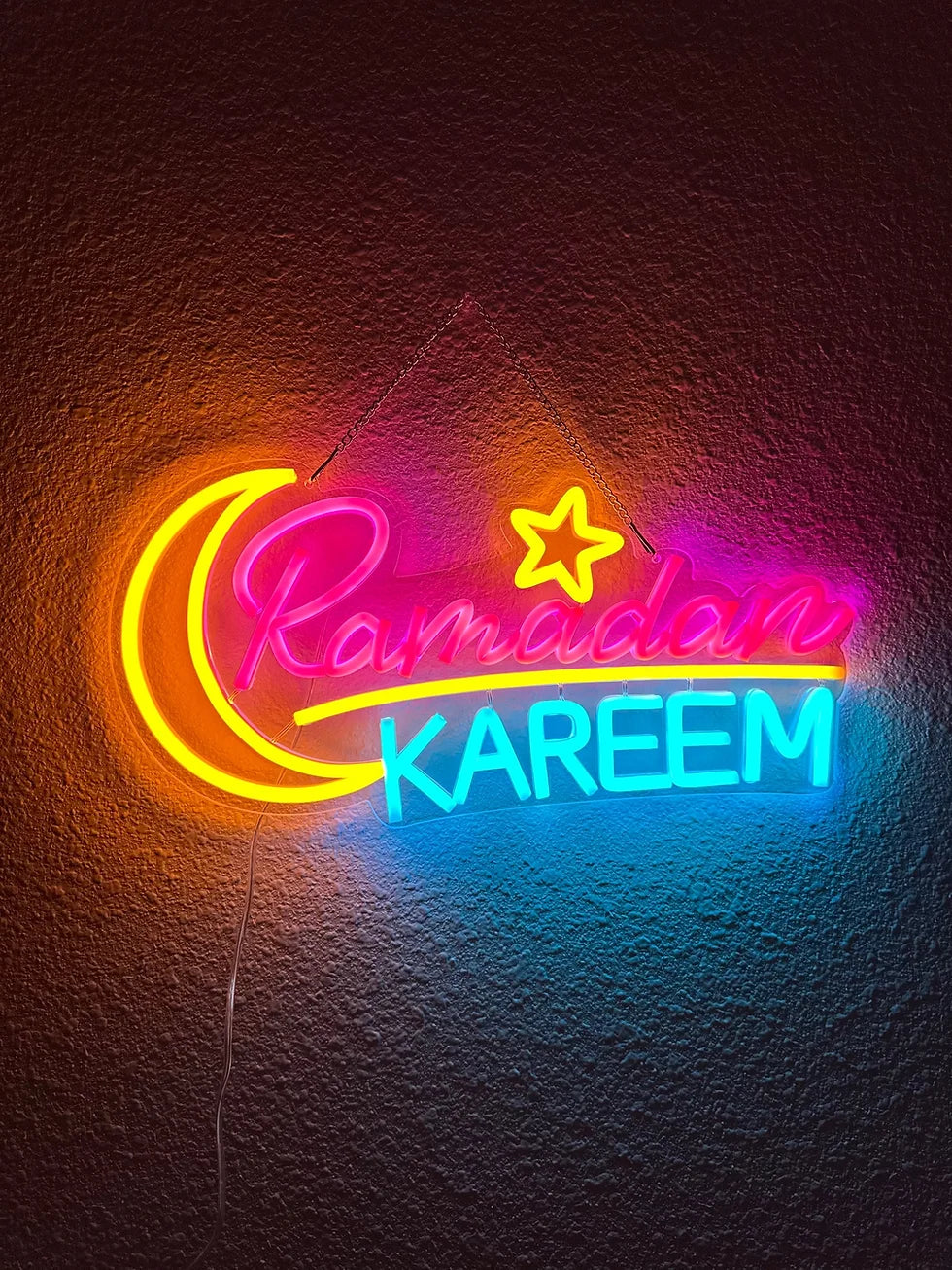 Ramadan Kareem Neon Lights