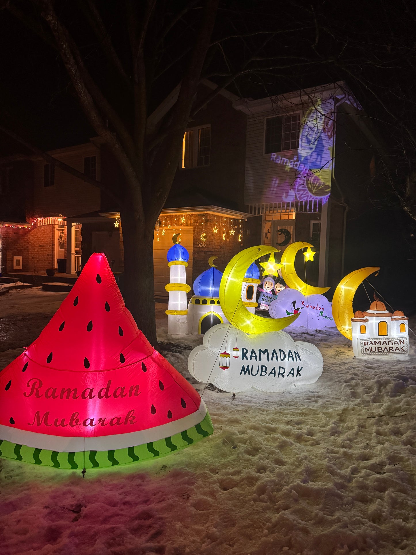 Watermelon Slice Inflatable (160 cm Hight)