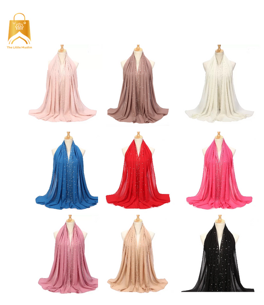 Chiffon Stones Hijab