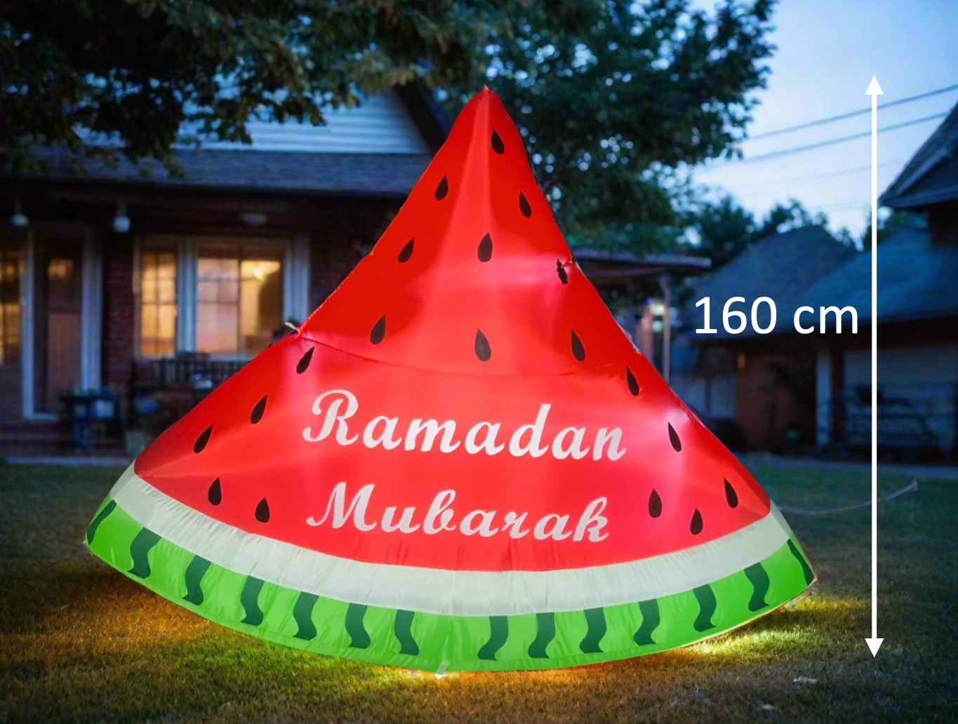 Watermelon Slice Inflatable (160 cm Hight)