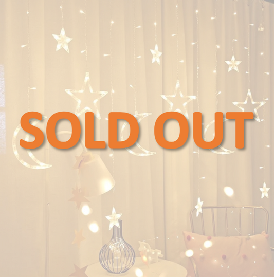 حبل زينة رمضان المضيء