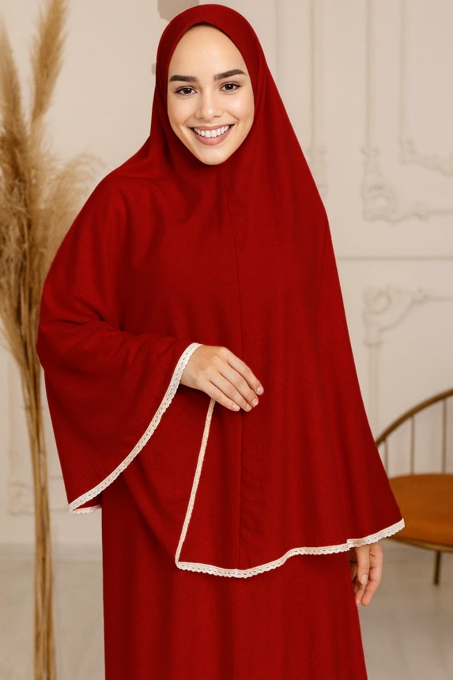 prayer dress cotton Elegant Cotton One-Piece Prayer Dress
