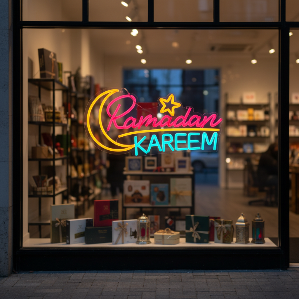 Ramadan Kareem Neon Lights