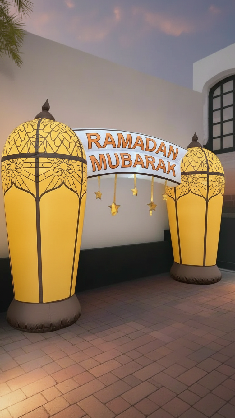 Double Lantern Ramadan Inflatable
