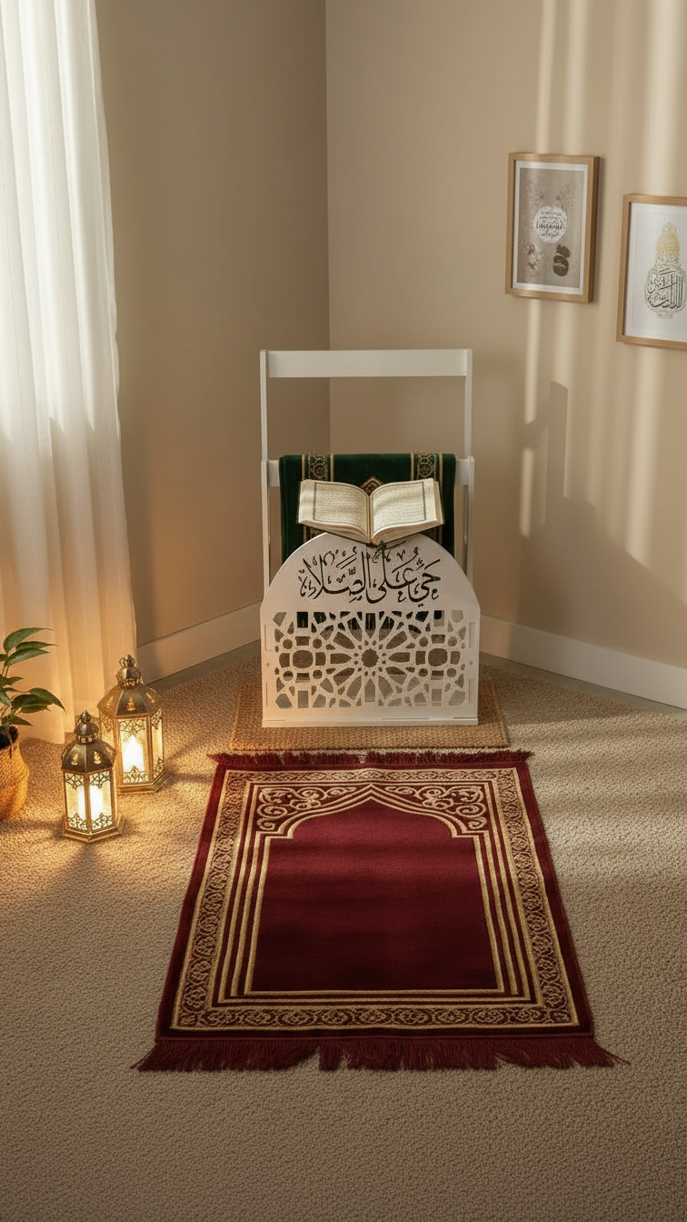 Wooden Prayer Corner