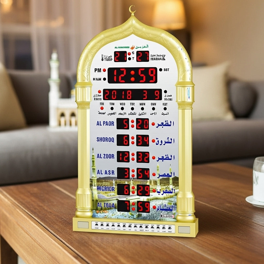 Islamic Azan Wall Clock