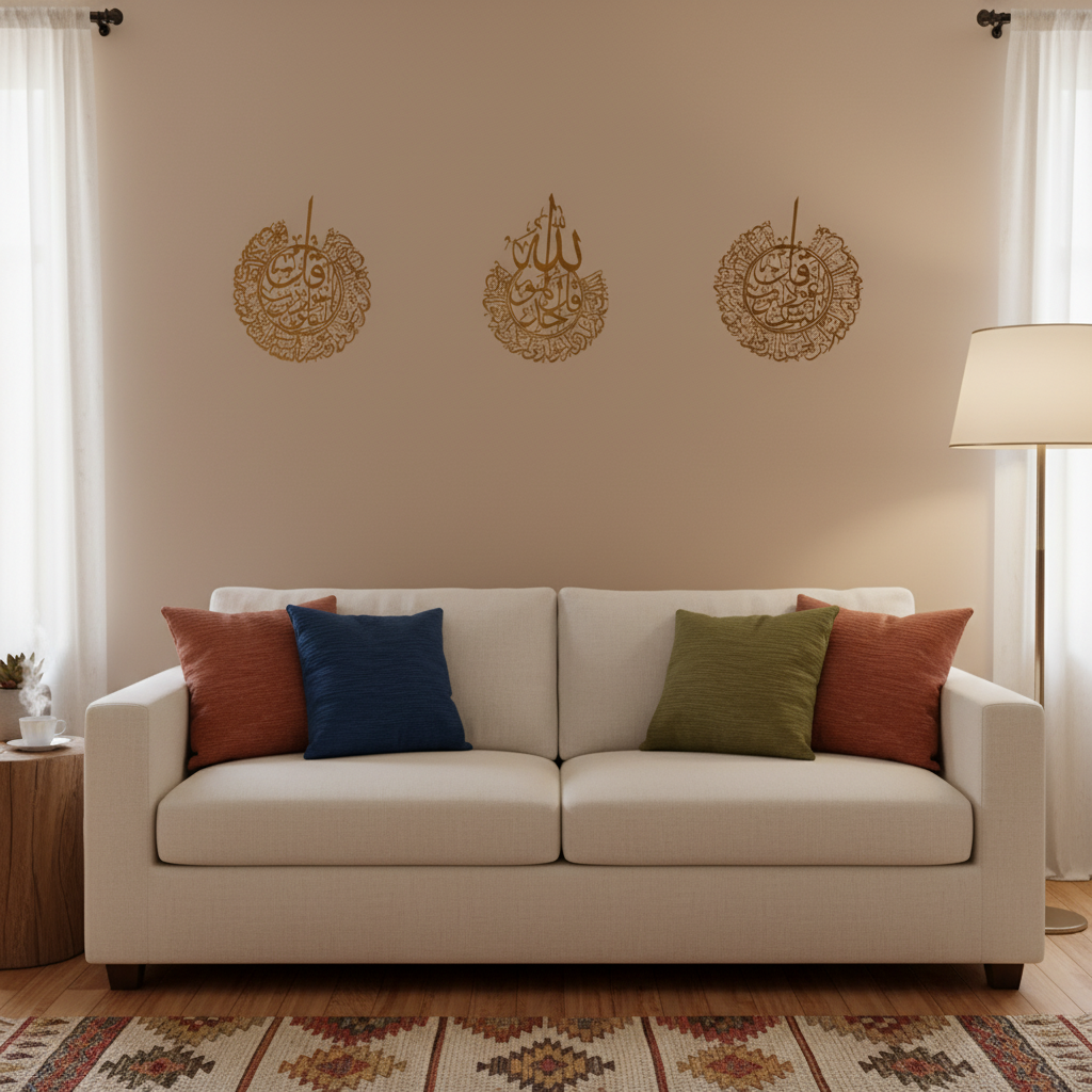 Al Maudhat acrylic Set ( 3 Pieces) طقم اكريليك للمعوذات