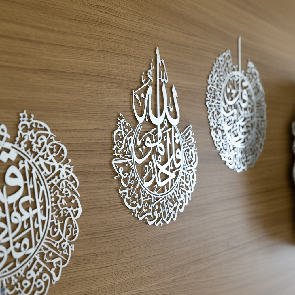 Al Maudhat acrylic Set ( 3 Pieces) طقم اكريليك للمعوذات