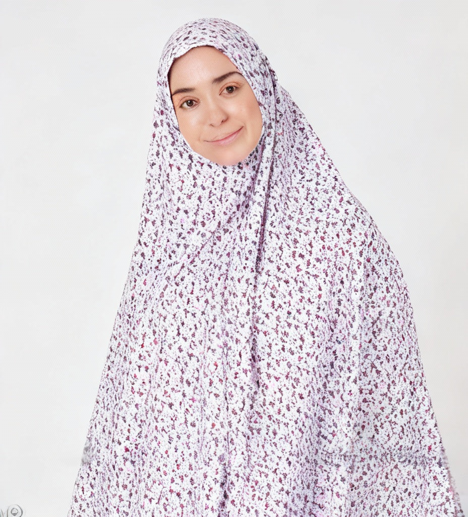 Turkish Printed Prayer Dress - Premium Cotton