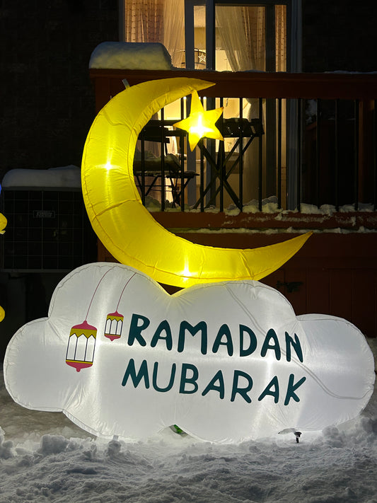 Décorations du Ramadan Eid Crafts Veilleuse Mosquée en bois Islam Mubarak  Décorations Lampe de Table Veilleuses en Bois Lanterne pour la Fête du